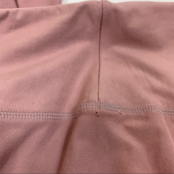 NWT Wolven x Sweat Yoga Plain Leggings in Dusty Mauve Size X-small - Picture 8 of 9
